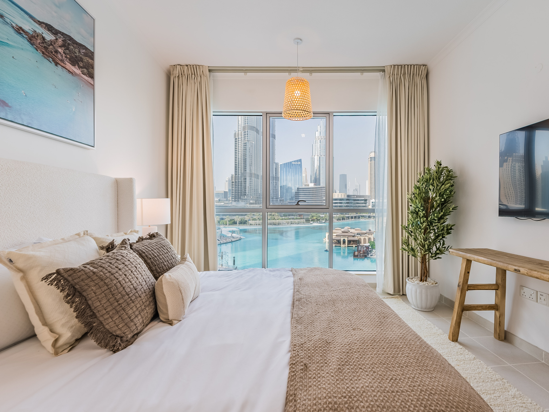 Byron Bay themed apartment in Dubai